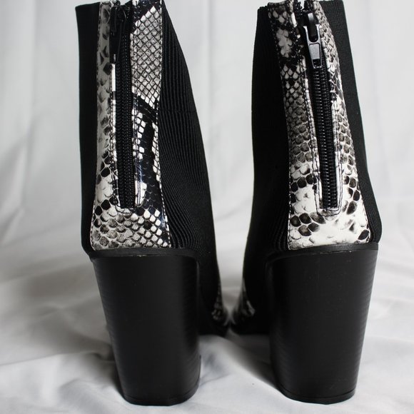 WOMENS STRETCH ANKLE BOOTIES - Picture 4 of 7